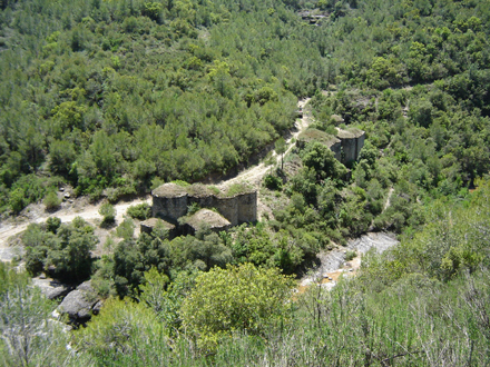 Visió general de les tines. Juny 2008.