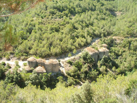 Visita panoràmica de la vall del Flequer i tines de l’Escudelleta. Juny 2008