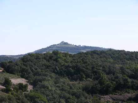 Vista panoràmica des de Can Mata. Setembre 2010