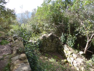 Estat inicial de les restes de l’entorn del Poblat de Castellruf. Abril 2017