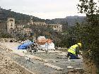 Restauració de rajoles en itinerari d’accés a St Jeroni. Març 2016