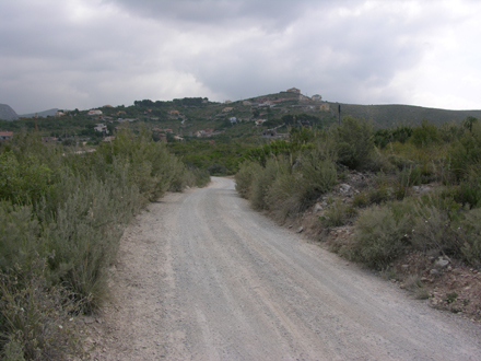 Pista bàsica de prevenció d’incendis on es planifica la realització de la secció de servei. Maig 2006