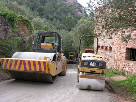 Maquinària utilitzada. Desembre 2005