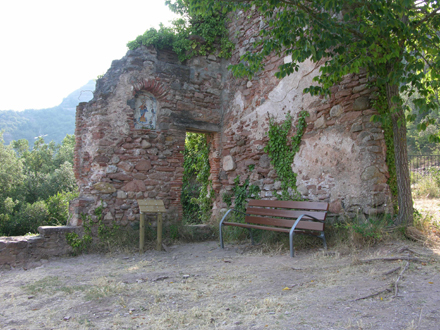 Àrea de descans de l'Obac Vell. Juliol 2006