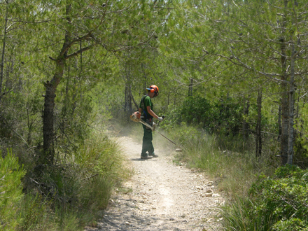 Obertura del traçat del GR 5. Juny 2007