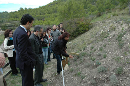 Inauguració de l'itinerari el 31 d'octubre 2007