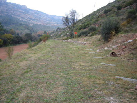 Condicionament de l’aparcament de la Muntada. Novembre 2007